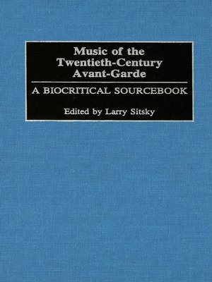 cover image of Music of the Twentieth-Century Avant-Garde